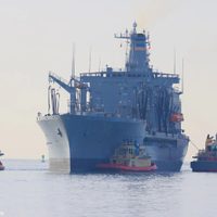 Avistan buques militares de EU cerca de Ensenada; están en aguas internacionales, dice Semar