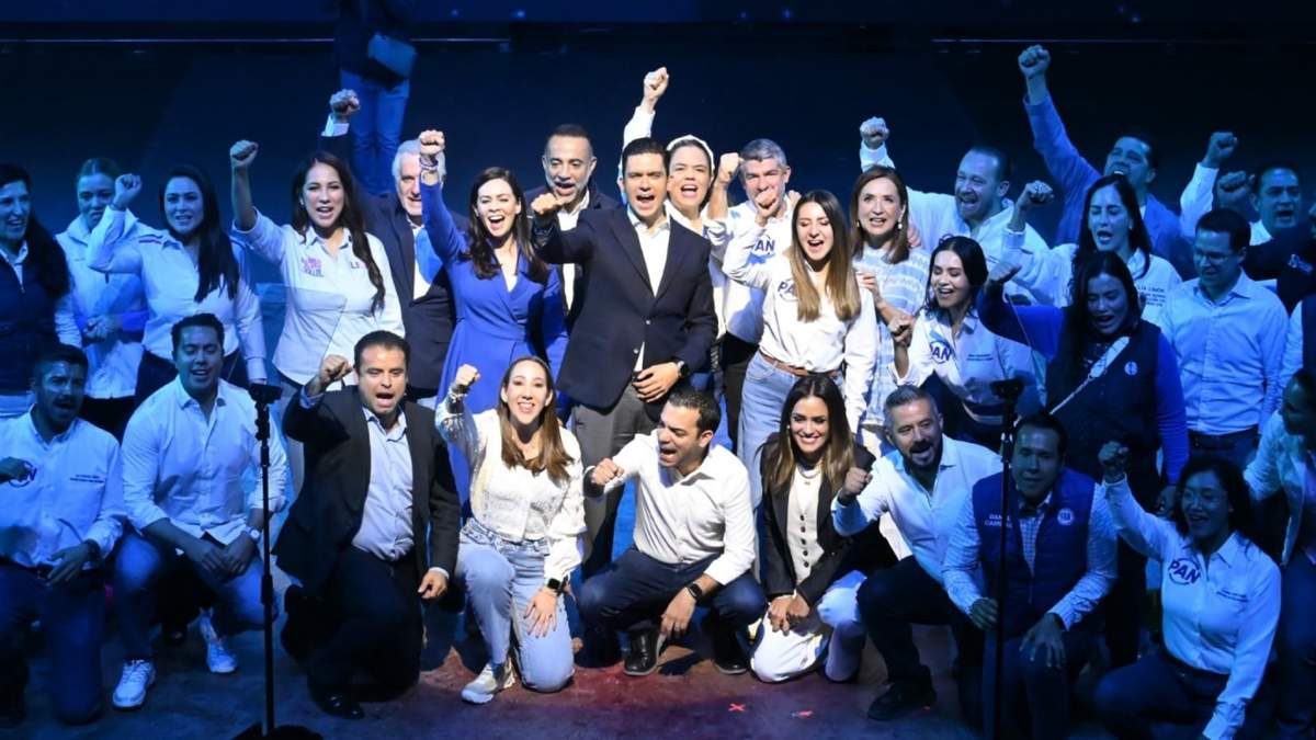 Presentación de la nueva imagen del PAN en octubre del 2025