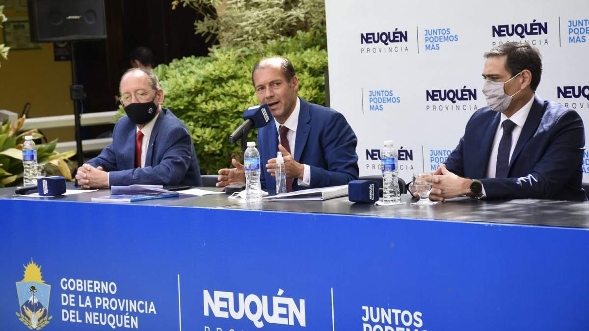 La inversión para Vaca Muerta se anunció en Casa de Gobierno. Fuente: (Twitter)