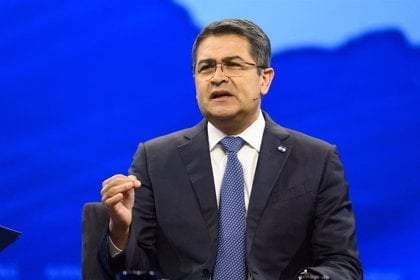 El expresidente de Honduras, Juan Orlando Hernández
