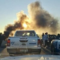 Corte en Ruta 22 en Plaza Huincul: Demandan empleo y denucian conflictos con monotributistas