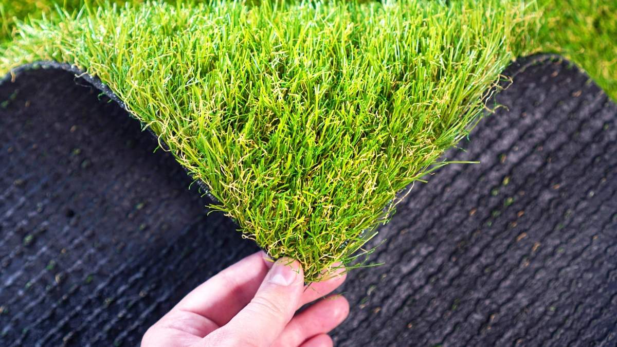 Pasto sintético. Fuente: (Instagram)