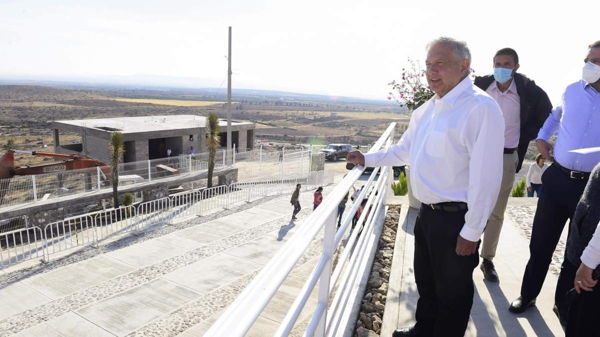 El presidente Andrés Manuel López Obrador en Morelos, Zacatecas