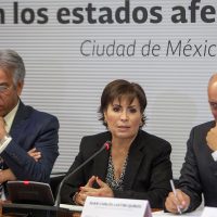 Sólo 10% de inmuebles dañados por sismos están en rehabilitación: Rosario Robles