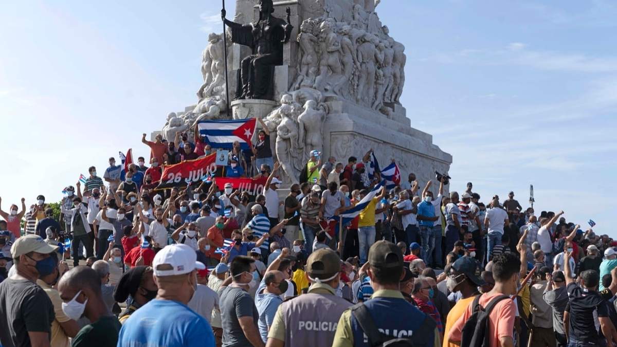 Protestas en Cuba