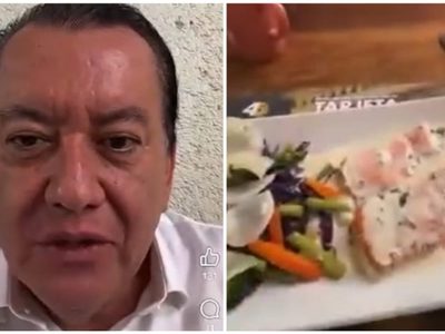 Cierran comedor de la UAGro mientras rector reclama porción pequeña de salmón en restaurante (Video)