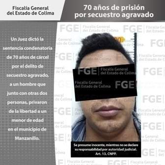 Presunto secuestrador de menor italiano sentenciado