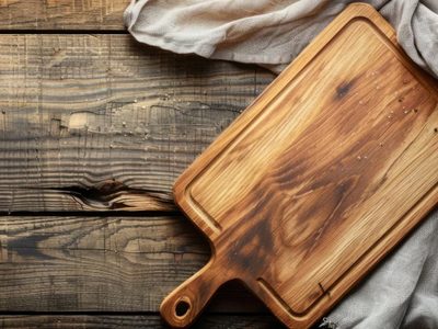 No compres una nueva: mirá cómo eliminar las manchas de tu tabla de madera de cocina con solo 2 productos
