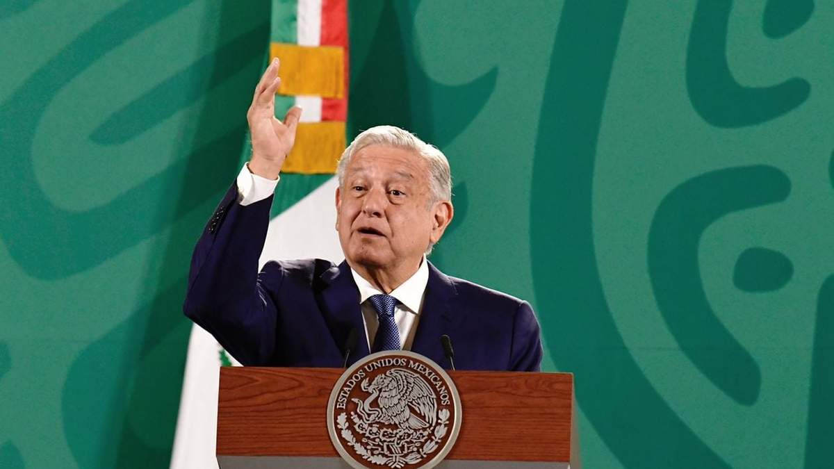 El presidente López Obrador