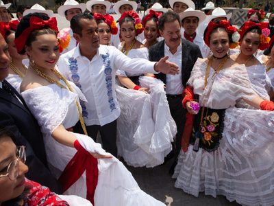 Sergio Gutiérrez Luna usa San Lázaro para promover Veracruz, estado que busca gobernar