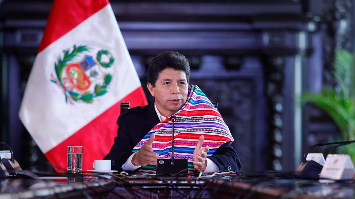 Pedro Castillo, presidente de Perú