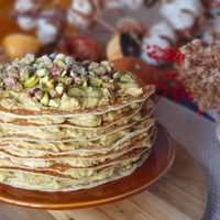 Todos van a pensar que sos un profesional de la cocina con esta crema pastelera de pistachos, que se hace en pocos pasos