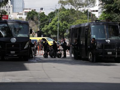 Blindan Senado con Guardia Nacional y Seguridad Pública para toma de protesta de juzgadores del PJ