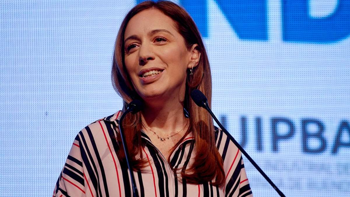 María Eugenia Vidal. Fuente: (Twitter)