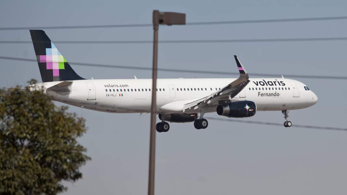 Avión de Volaris