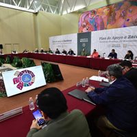 Militares y guardias nacionales reforzaran seguridad en Zacatecas; AMLO presenta plan de apoyo