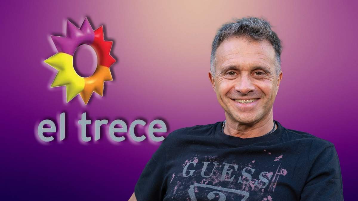 El Trece y Sergio Lapegüe. Fuente: (Minuto Neuquén).