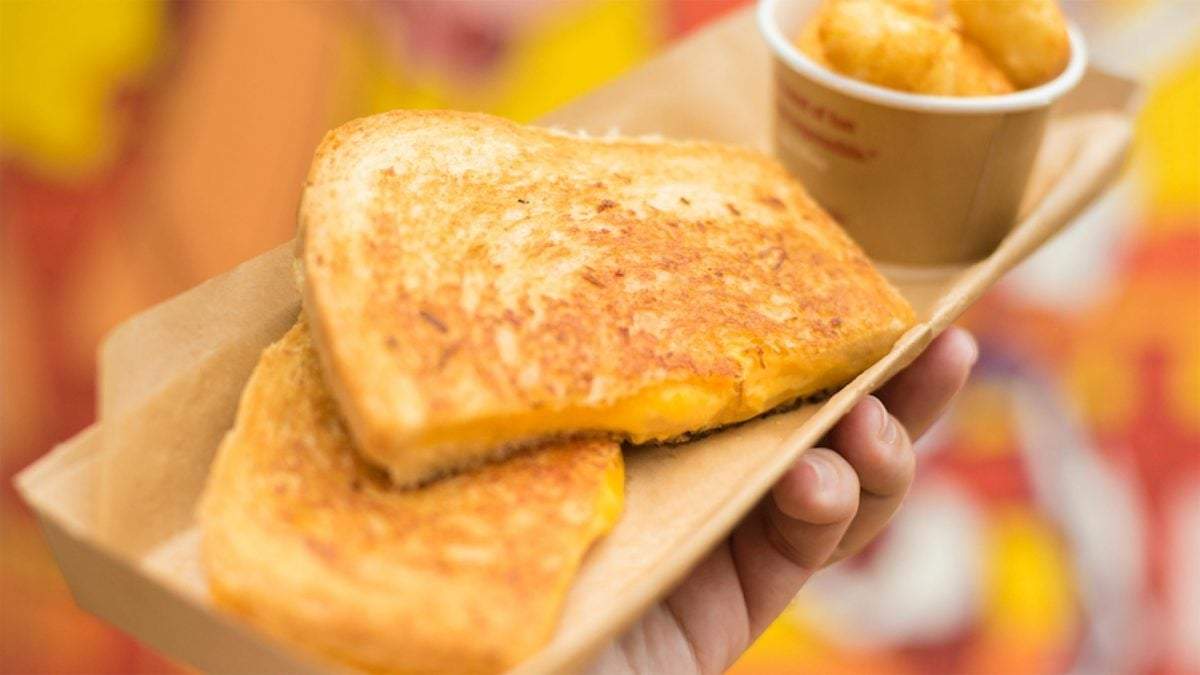 Icónico grilled cheese. Fuente: (Instagram)