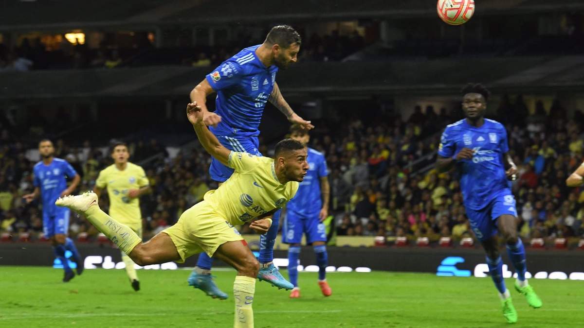El encuentro América vs. Tigres