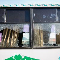 Imágenes del enfrentamiento entre la policía y comuneros de Arantepácua