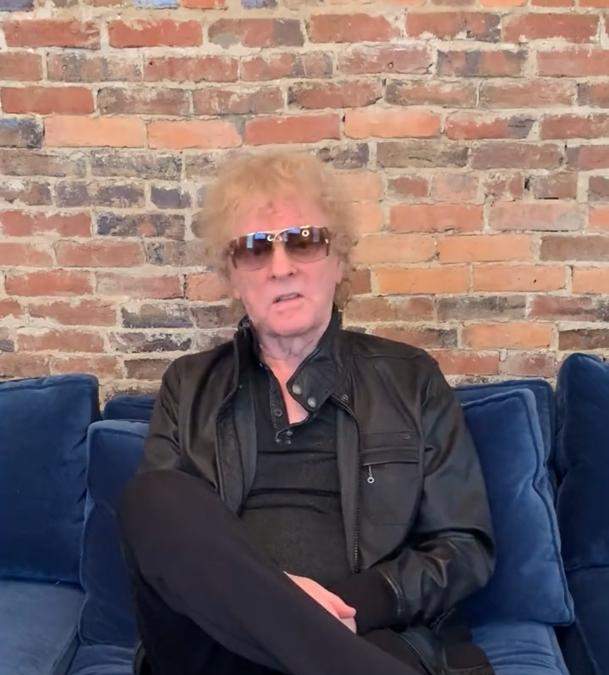 Ian Hunter, voz de Mott The Hoople