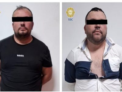 Detienen a dos presuntos integrantes de la Unión Tepito en la alcaldía Venustiano Carranza