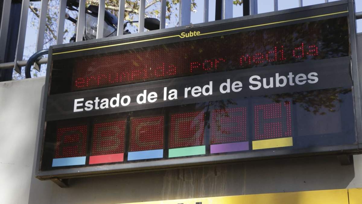"Interrupción por medida de fuerza". Fuente: (Instagram)