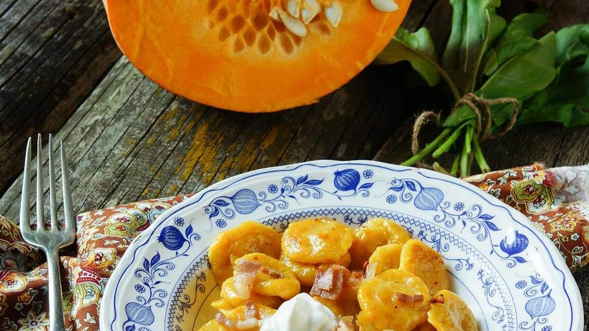 Pasta de zapallo y zanahoria. Fuente: (Instagram)