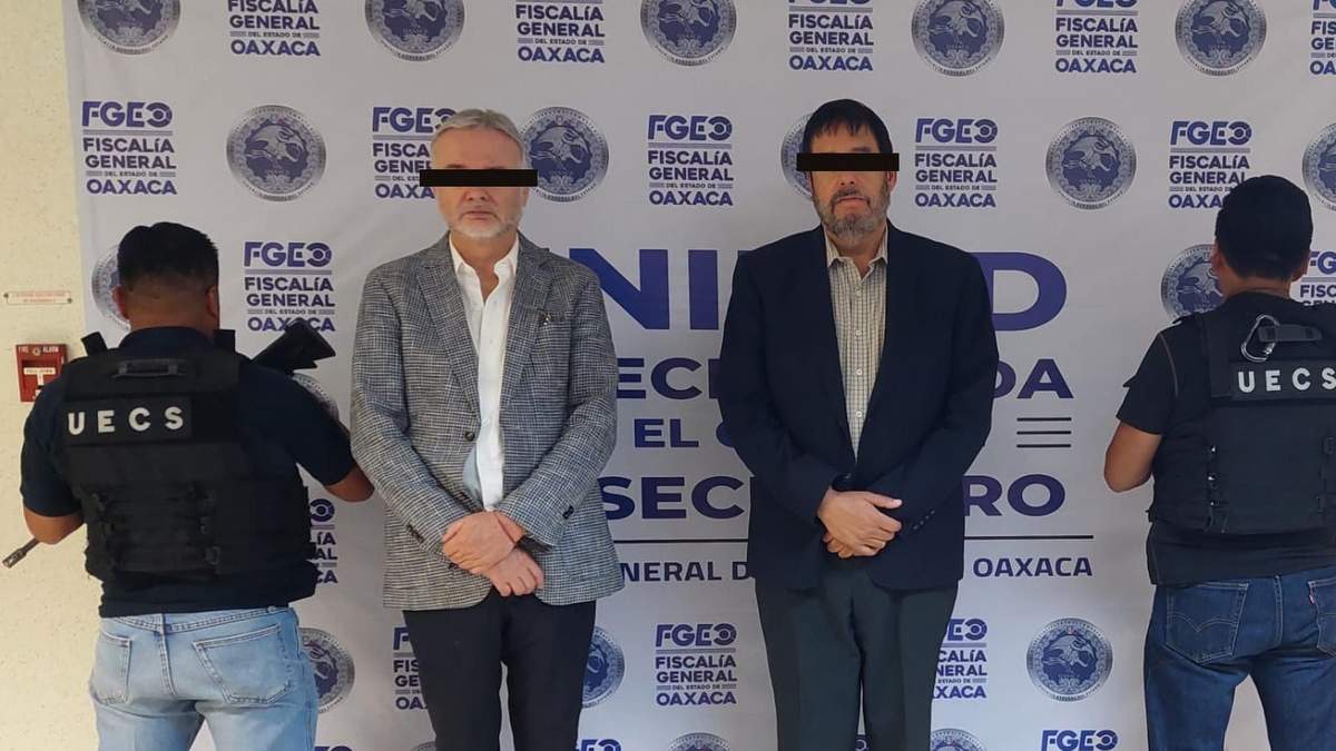 R.L.Z.L., presidente del Consejo de Administración y director general de Hoteles Misión y G.J.C.S., administrador de Miscorpus S.A de C.V, detenidos por la Fiscalía de Oaxaca por el delito de fraude