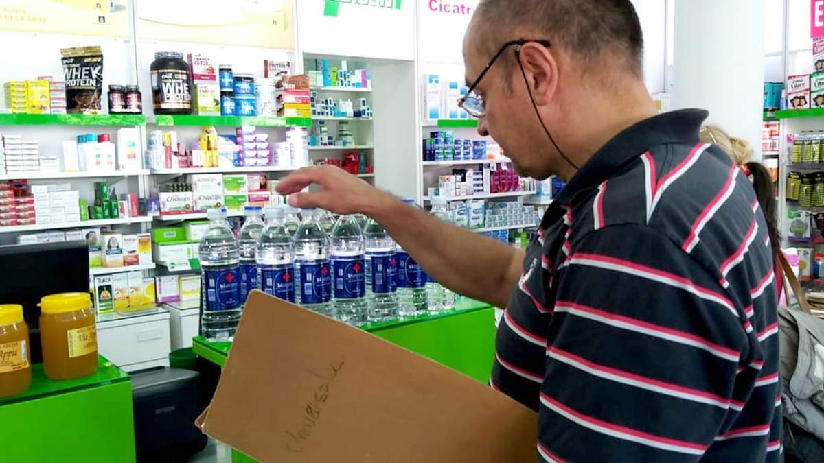 Aumento en los insumos para prevenir el coronavirus. Fuente: (Twitter)