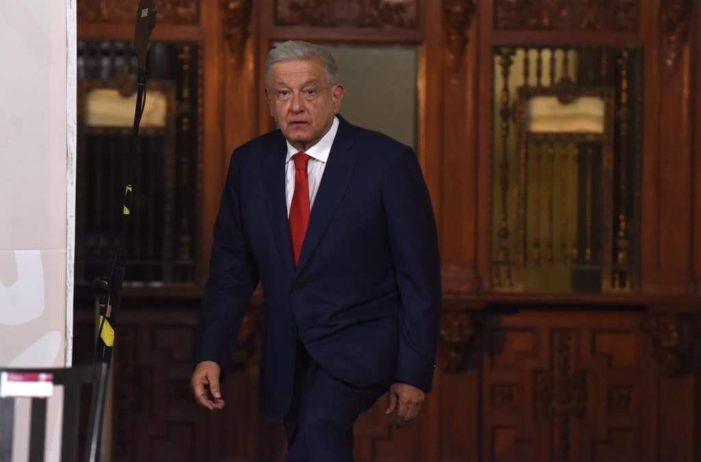 El presidente en Palacio Nacional