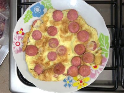 Tortilla con salchichas: la receta más fácil de hacer que tenés que disfrutar en casa