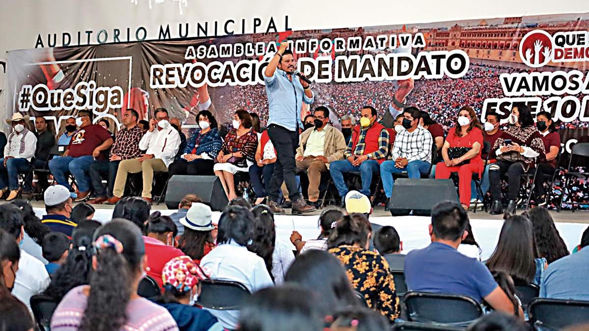 La promoción de la consulta de revocación de mandato