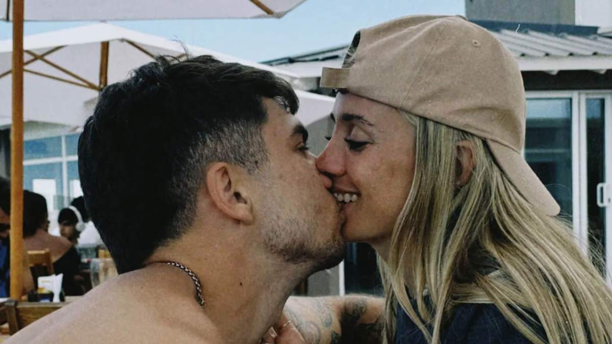 Morena Beltrán y Lucas Blondel Fuente: (X)