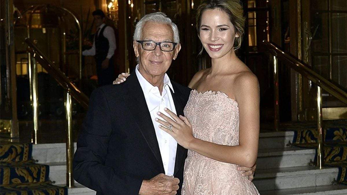 Eduardo Costantini y Elina Fernández. Fuente: (Instagram).