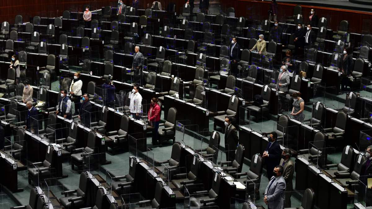 El salón de plenos de la Cámara de Diputados. Foto: Benjamín Flores