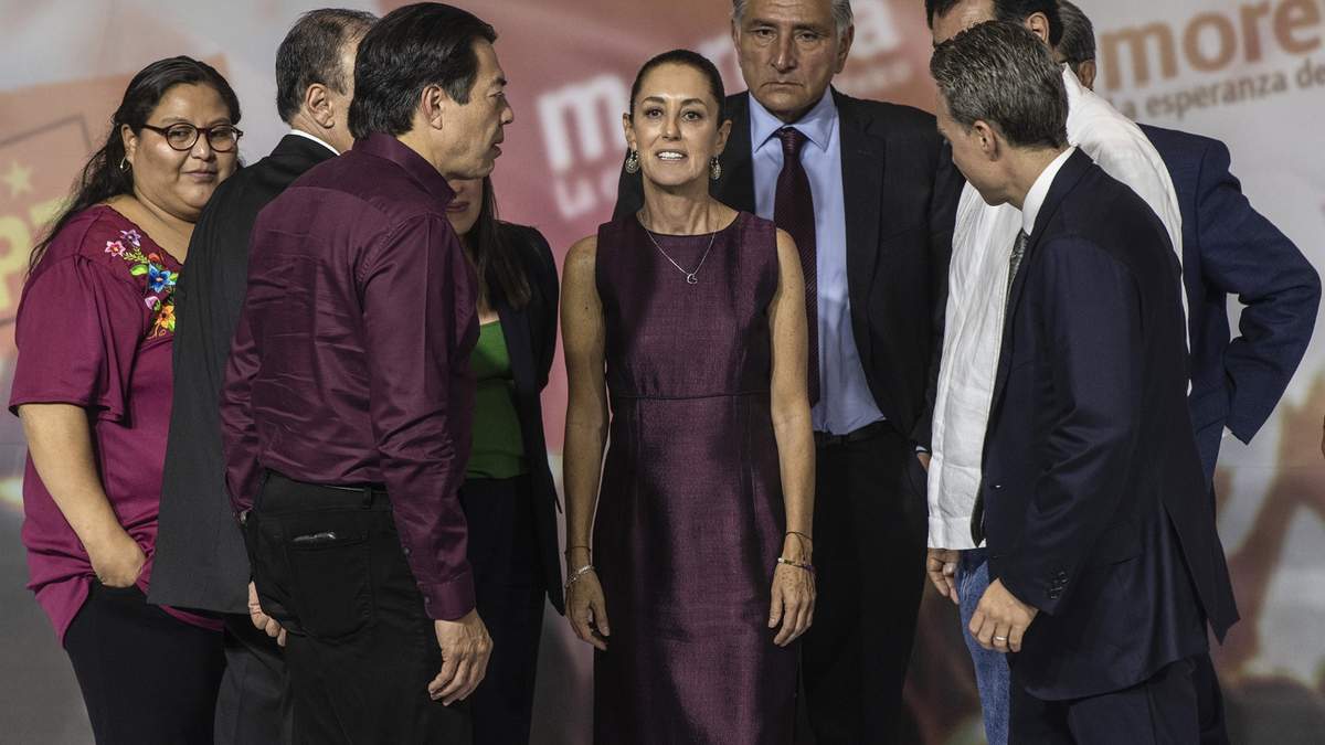 Sheinbaum. Investidura partidista