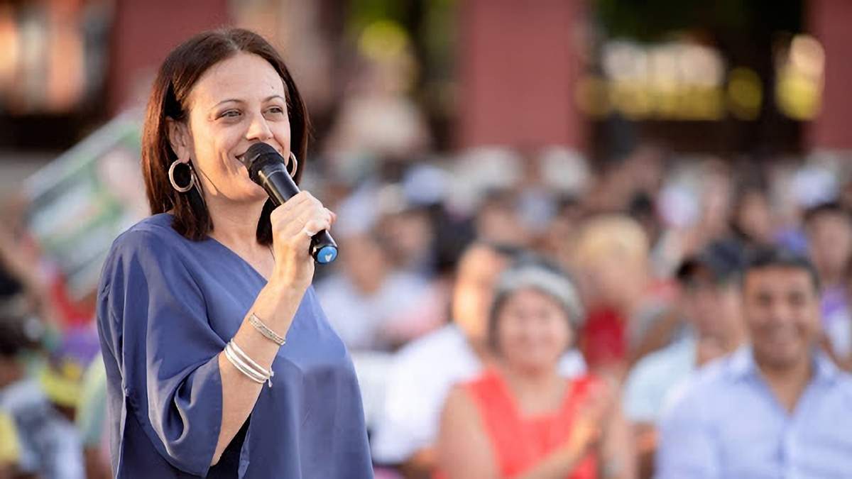 Mercedes Lamarca, candidata a concejal por Libres por el Sur. Fuente: (Twitter)