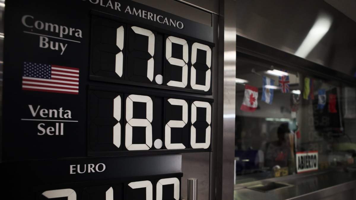 Tipo de cambio del dólar - peso