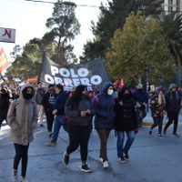 El Polo Obrero y varias organizaciones sociales se movilizan por el centro neuquino