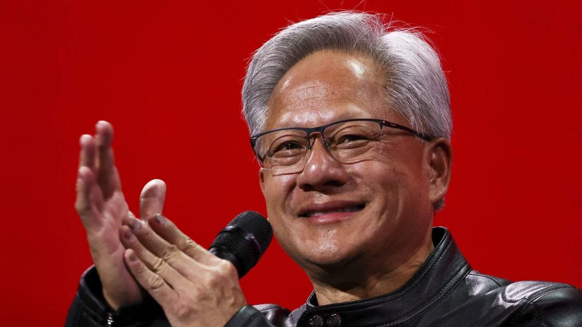 El director general de Nvidia, Jensen Huang