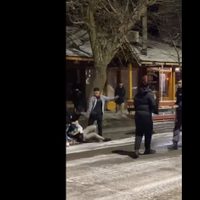 Violenta pelea masiva a la salida de un boliche en Junín de los Andes