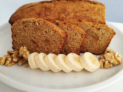Budín de banana sin gluten: poné la pava y en pocos minutos hacete esta receta que destaca por su sabor