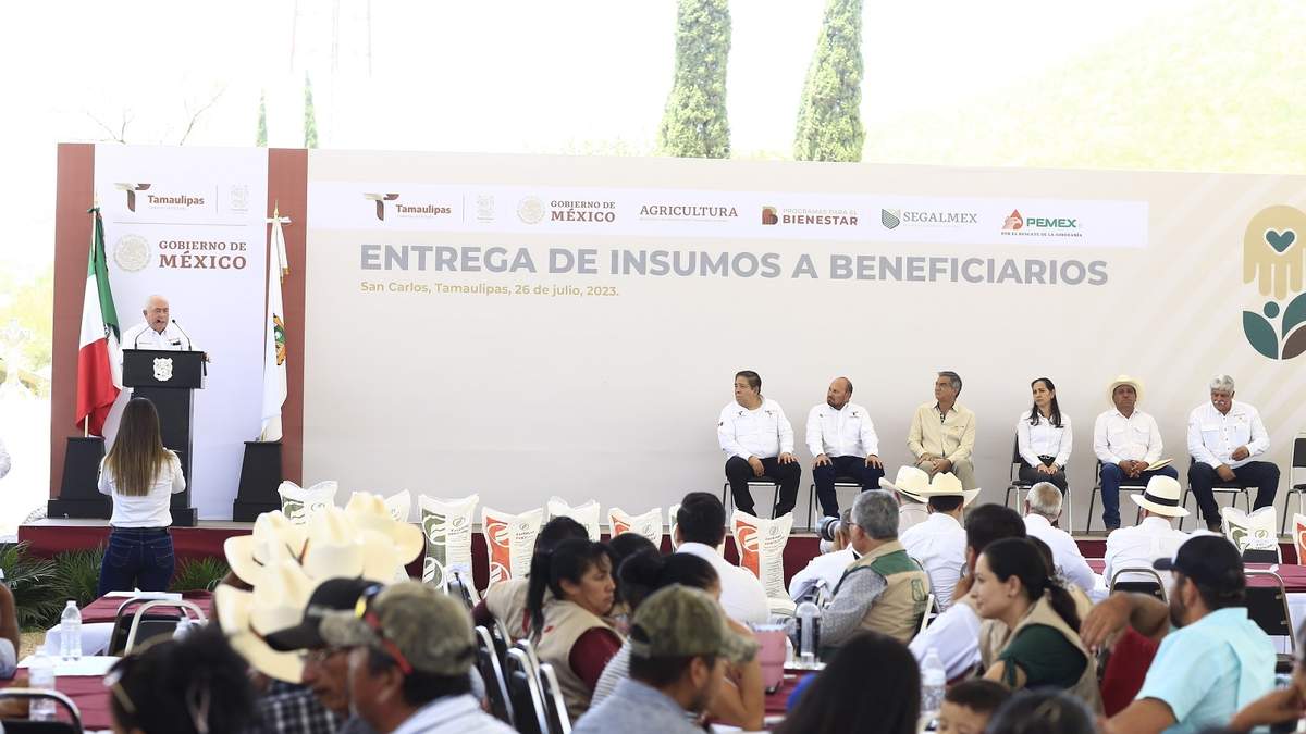 Inicia en Tamaulipas el programa de Fertilizantes para el Bienestar; beneficia a más de 10 mil productores