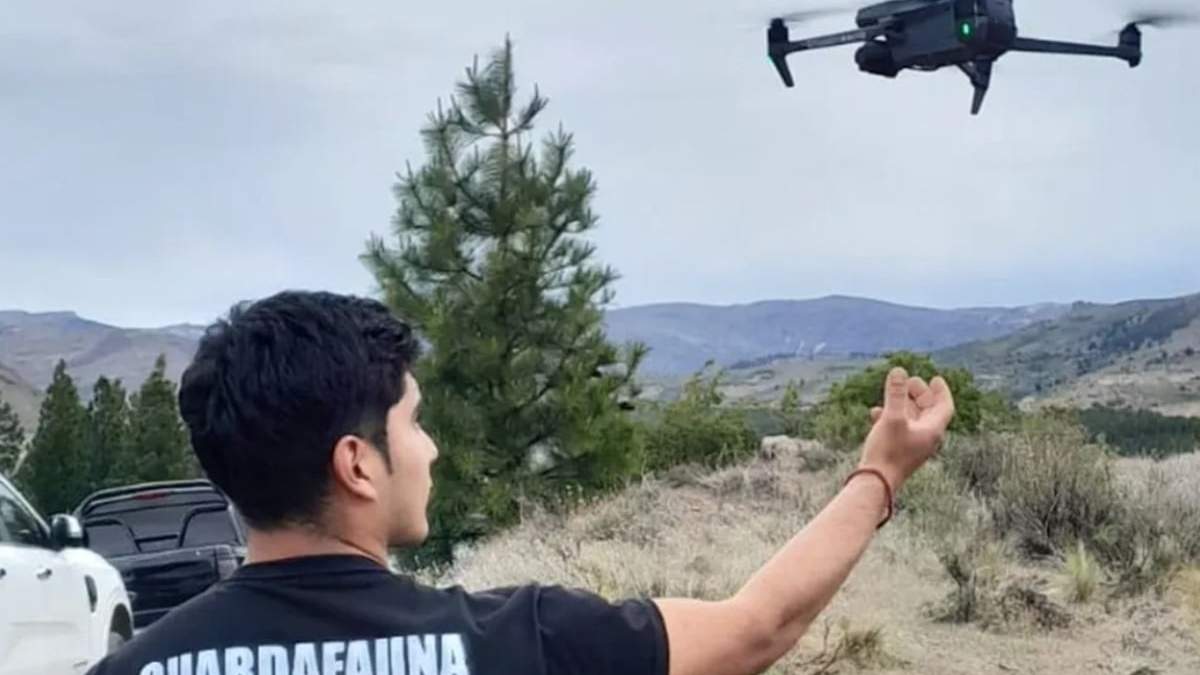 Incorporaron drones equipados con cámaras térmicas y tecnología de georreferenciación. Fuente: (Gobierno de Neuquén)