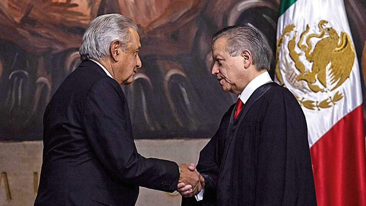 AMLO y Zaldívar. Afinidad