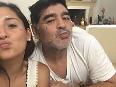 Jana y Diego Maradona pasaron juntos un hermoso momento entre padre e hija ¡Se adoran!