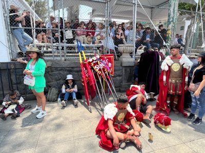 Inician los actos del Viacrucis en la representación de Iztapalapa