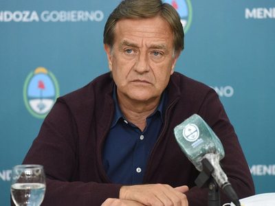 Aislaron al gobernador de Mendoza: su hija tiene coronavirus