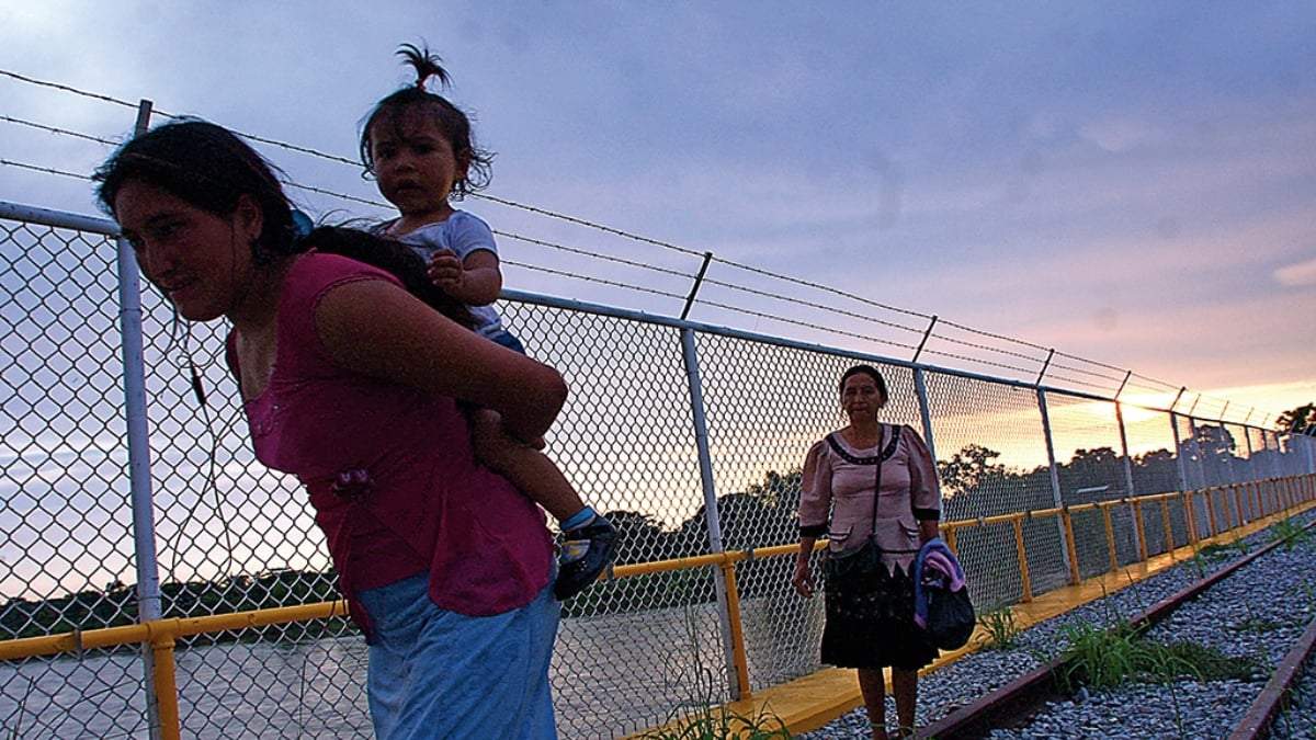 Migrantes centroamericanos
